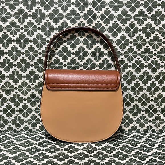 ♠️kate spade Reegan Colorblock Saddle Crossbody Bag, Squash Blossom Multi NWT